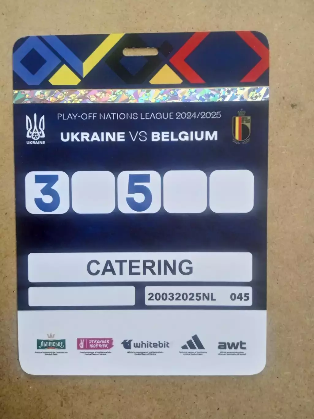 Украина -Бельгия-20.03.2025...