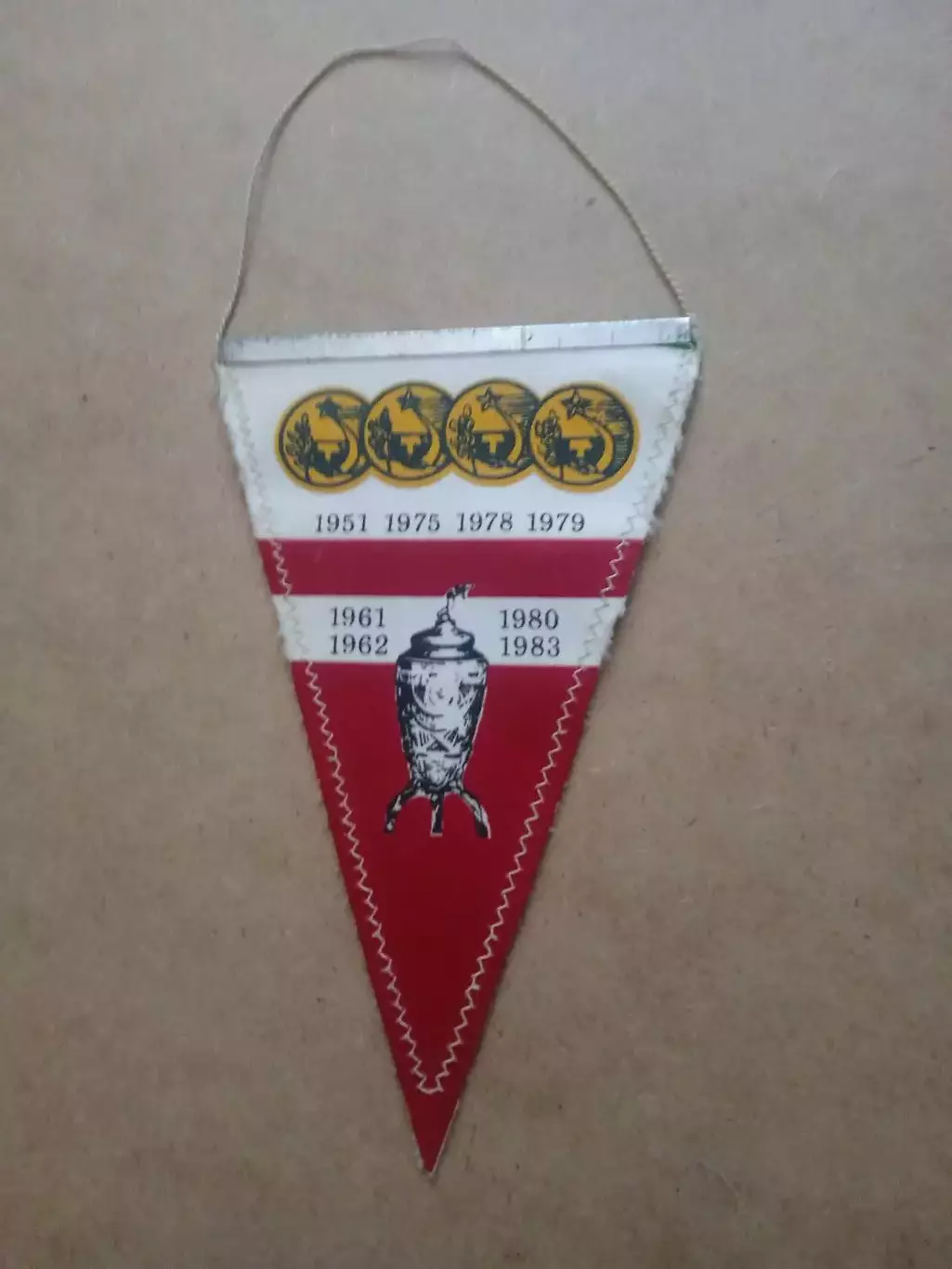 Футбол.Вымпел.Шахтер Донецк-обладатель Кубка-1961/1962/1980/1983 1