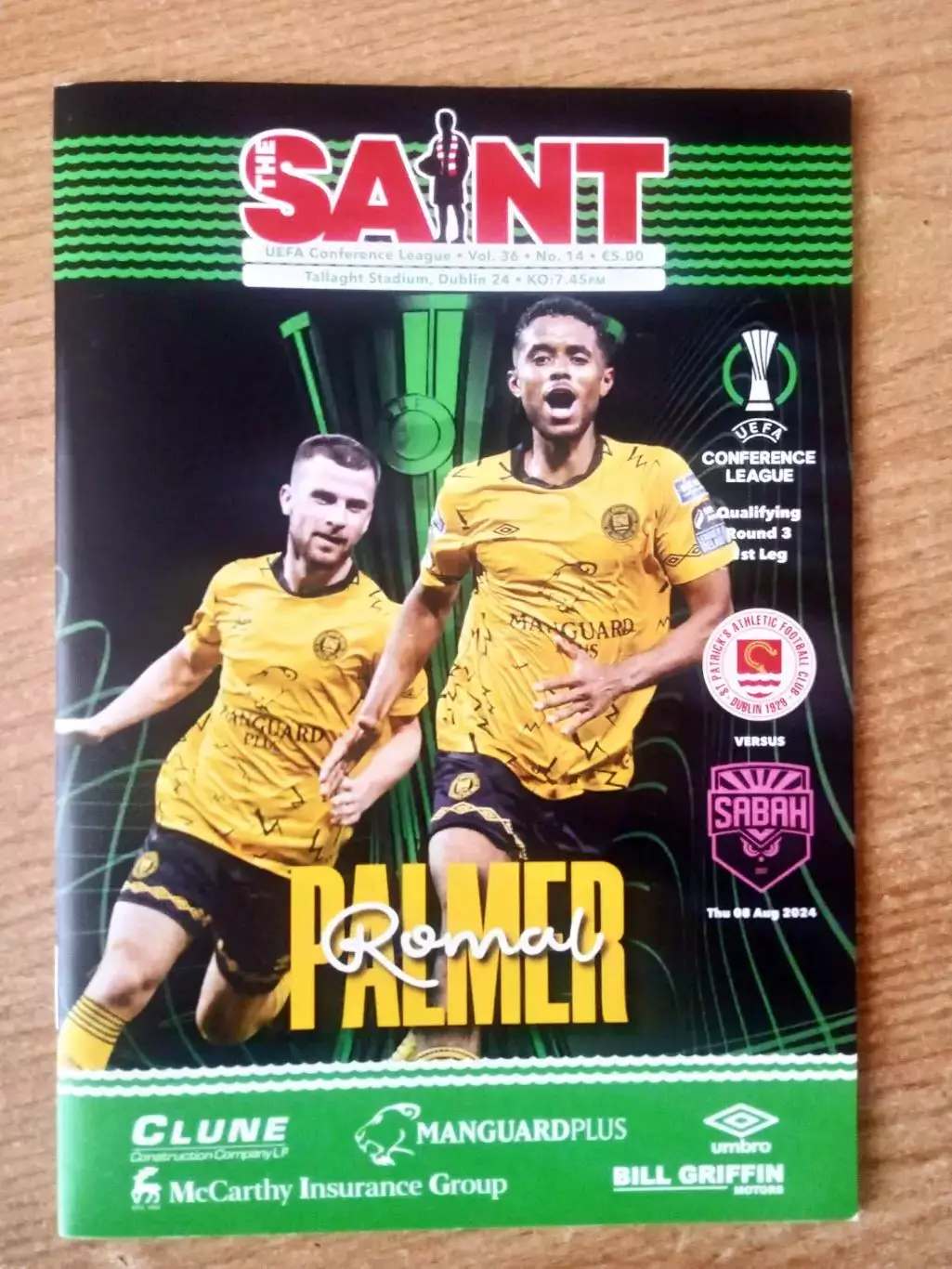 С.Патрикс,Ирландия-Сабах, Азербайджан-8.08.2024