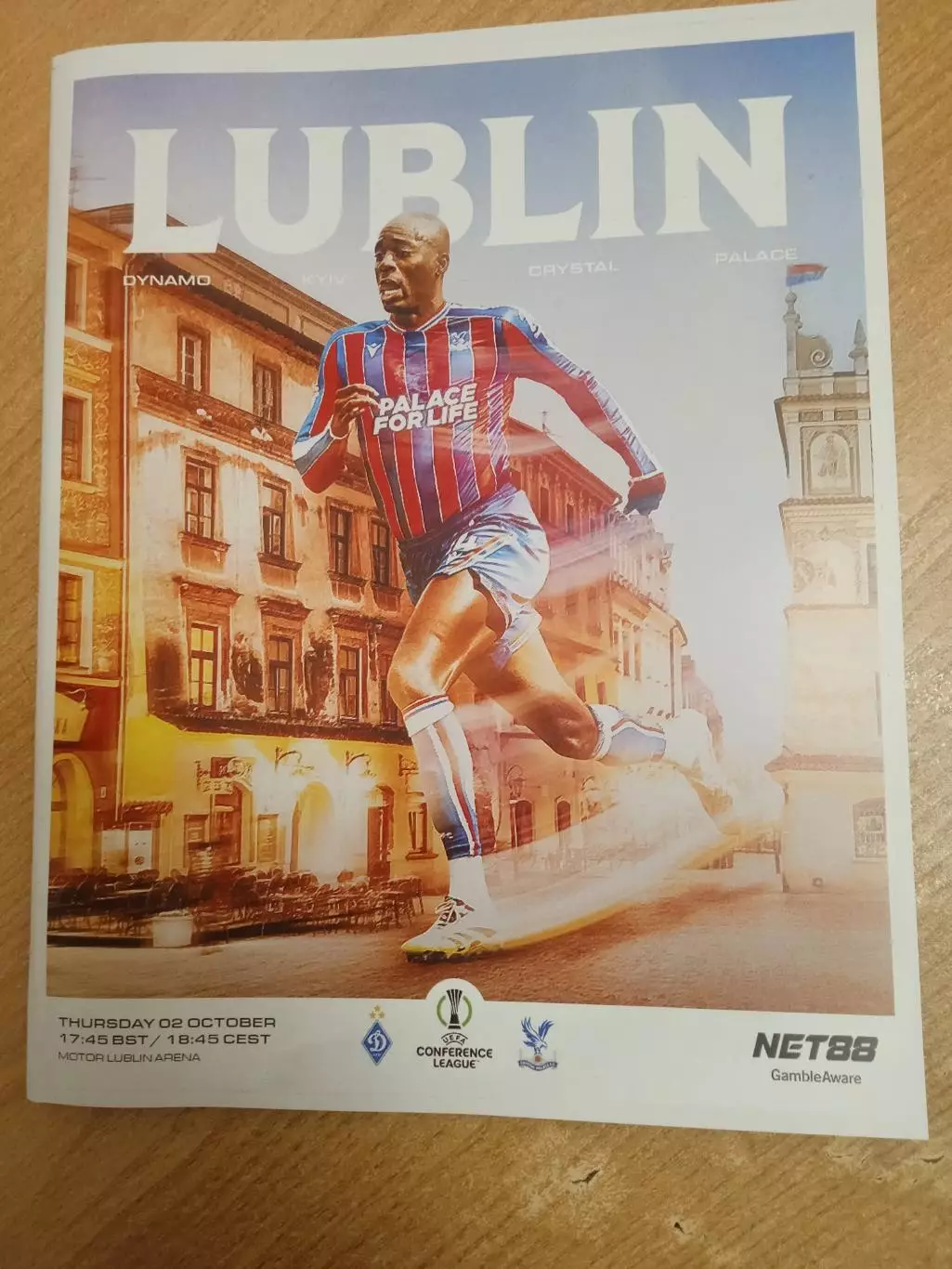 -Динамо Киев -Кристал Пелес,Англия-2.10.2025