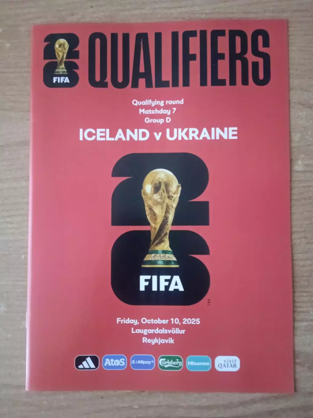 Исландия -Украина-10.10.2025