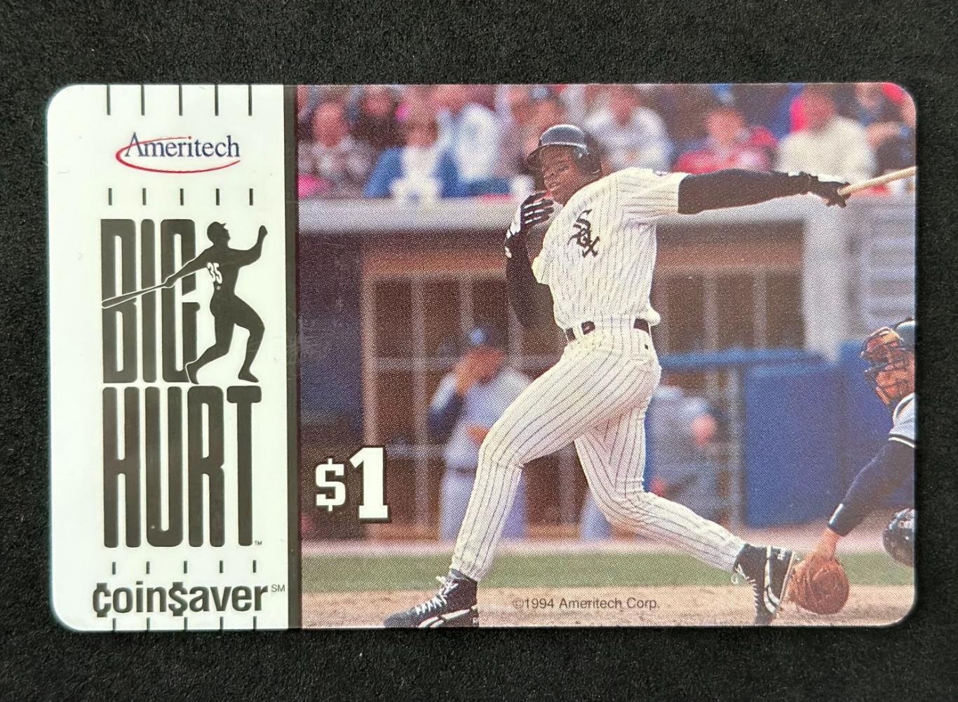 MLB Телефонная карта 1994 Ameritech CoinSaver $1