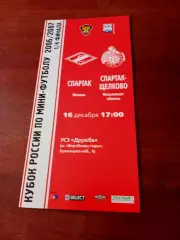 АКЦИЯ. Кубок России. МФК Спартак Москва - Спартак Щёлково. 16.12.2006 год