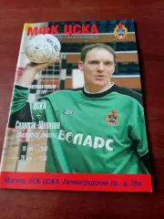 МФК ЦСКА - Спартак Щёлково. 19 и 20 мая 2006 год