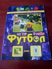 Луч-Энергия Владивосток - Лисма-Мордовия Саранск. 17 октября 2004 год