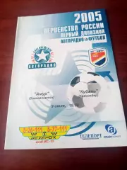 Амур Благовещенск - Кубань Краснодар. 9 июля 2005 год