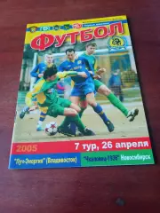 Луч-Энергия Владивосток - Чкаловец-1936 Новосибирск. 26 апреля 2005 год
