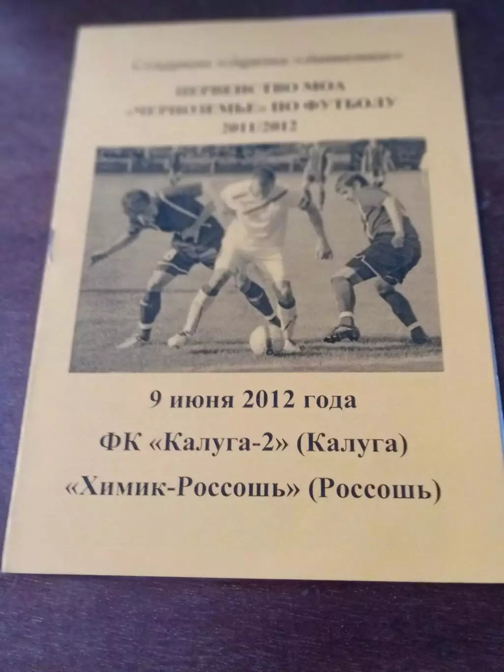 АКЦИЯ. Калуга-2 - Химик-Россошь. 9 июня 2012 год