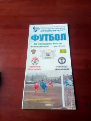 Спартак Кострома - Торпедо Владимир. 26 апреля 2003 год