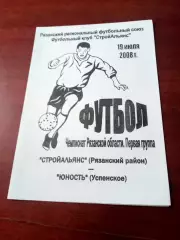 Стройальянс Рязанский район - Юность Успенское. 19 июля 2008 год