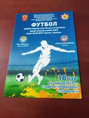 ФК Рязань - Салют Белгород. 6 апреля 2019 год