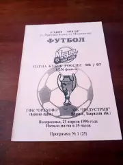 Кубок России. ФК Орехово Орехово-Зуево - Индустрия Боровск. 21.04.1996