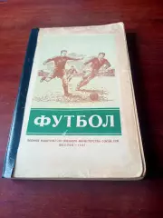 Автор - А.Перель. 1952 год. Футбол. Первенство. Кубок. Международные матчи