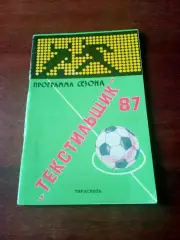 Футбол. Тирасполь. 1987 год