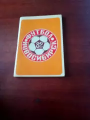Футбол. Новосибирск. 1982 год