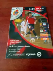 ЦСКА - Динамо-Ямал Москва. 19 и 20 сентября 2008 год