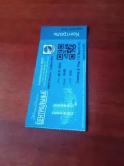 Билет. НМХК Калуга - Тайфун СПб. 25 ноября 2025 год - АКЦИЯ