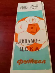 АКЦИЯ. Динамо Москва - ЦСКА. 3 мая 1976 год
