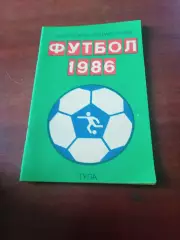 Футбол. Тула. 1986 год