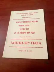 Тур - Нижний Новгород, 12-16 января 1994 год - см.состав