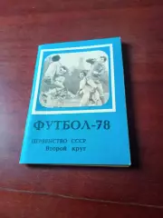 Футбол. московская правда, 1978 год, 2 круг