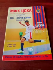 МФК ЦСКА - Спартак-Щёлково. 20 и 21 апреля 2007 год