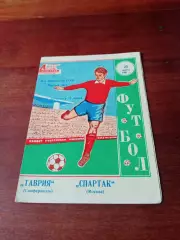 Таврия Симферополь - Спартак Москва. 25 марта 1981 год