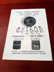Анненки Калуга - ЦСК ВВС Самара. 14 июня 2003 год