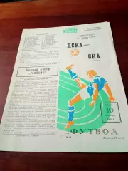 ЦСКА - СКА Хабаровск. 10 сентября 1985 год - АКЦИЯ