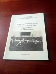 Футбол. Куйбышев. 1989 год. Автор - В.Тригобчук