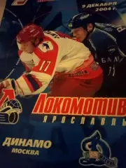 Локомотив Ярославль - Динамо Москва. 9 декабря 2004 год - АКЦИЯ
