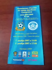 Политех СПб - Динамо СПб. 7 и 8 декабря 2007 год - АКЦИЯ