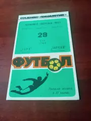 Заря Калуга - Зоркий Красногорск. 29 мая 1988 год - АКЦИЯ