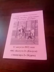 ФК Калуга-2 - Авангард-2 Курск. 11 августа 2012 год - АКЦИЯ