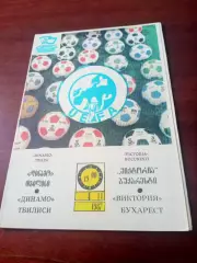 Динамо Тбилиси - Виктория Бухарест. 4 ноября 1987 год
