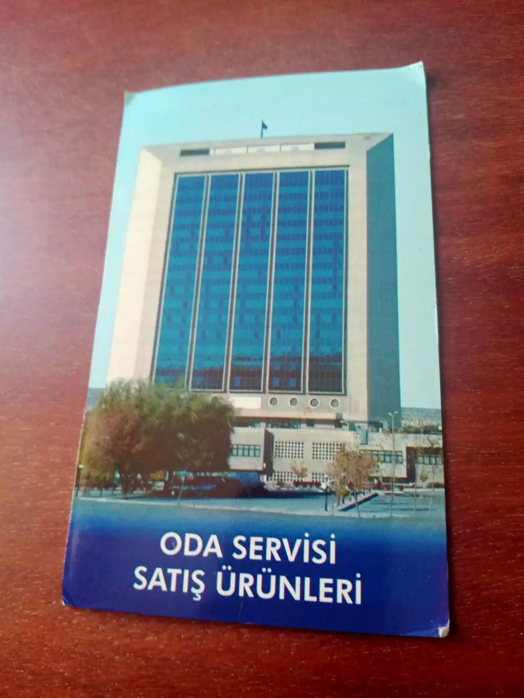 ODA SERVISI SATIS URUNLERI - открытка