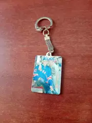 БРЕЛОК, фото - с 2 сторон. Алексей Черепанов с отцом. После драфта