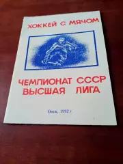 Хоккей с мячом. Омск. 1992 год