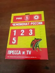 Баскетбол. Аккредитация - Пресса