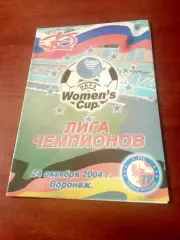 Энергия Воронеж - Турбина Потсдам. 24 октября 2004 год