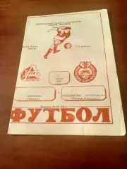 Кубок России. Торпедо Арзамас - Локомотив Нижний Новгород. 5 июля 1993 год