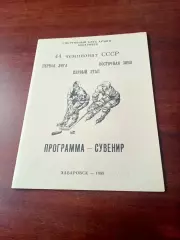 Хоккей. Хабаровск. 1989 год, первый этап