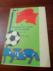 Заря Ворошиловград - Локомотив Москва. 17 июня 1978 год