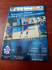 Динамо-Ямал Москва - Виз-Синара Екатеринбург. 17 и 18 февраля 2009 год