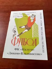 ФК Калуга - Динамо Владивосток. 20 октября 2022 год