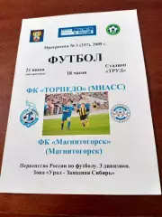 Торпедо Миасс - ФК Магнитогорск. 21 июня 2009 год