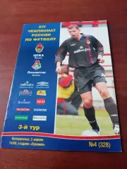 ЦСКА - Локомотив Москва. 3 апреля 2005 год