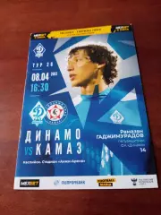 Динамо Махачкала - КамАЗ Набережные Челны. 8 апреля 2023 год