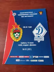 ЦСКА - Динамо Москва. 14 июля 2007 год