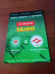 Фортуна Боровск - БГУОР-Спартак Брянск 21 июня 2025 год